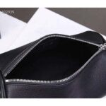 Dior Unisex Roller Messenger Bag Black Grained Calfskin "Dior" Signature - Image 7