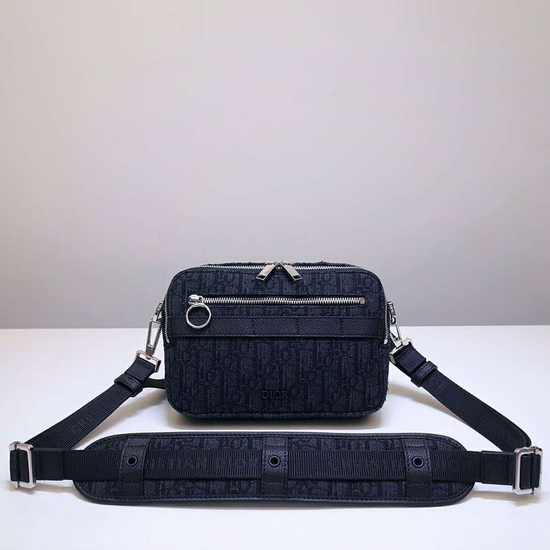 safari bag black