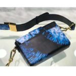 Dior Women 30 Montaigne Box Bag Blue Multicolor Tie & Dior Smooth Calfskin - Imagen 5