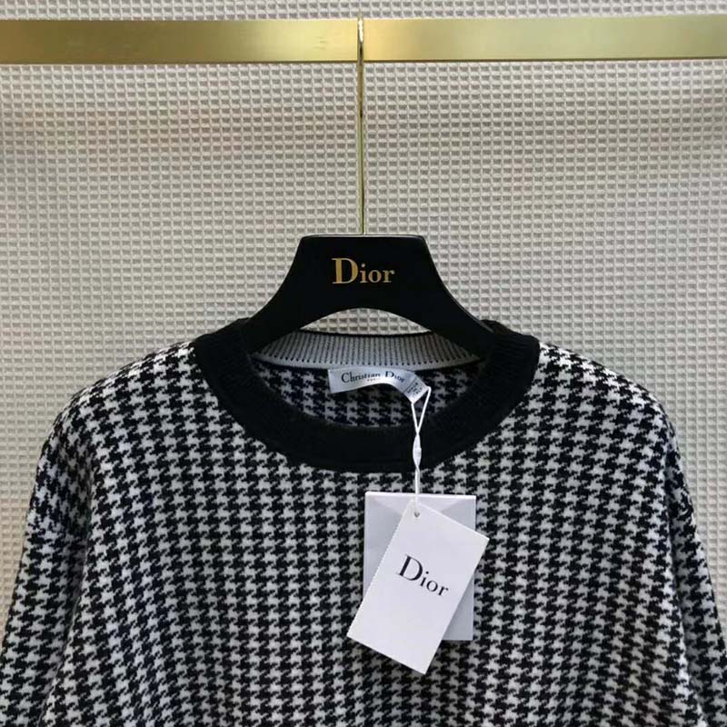 Dior Women 30 Montaigne Sweater Black 