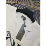 Dior Men Oversized Dior And Judy Blame Sweatshirt Cotton-White - Image 6