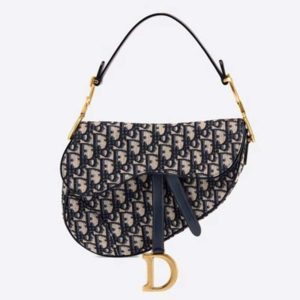 dioraddict bolsa blue dior oblique jacquard