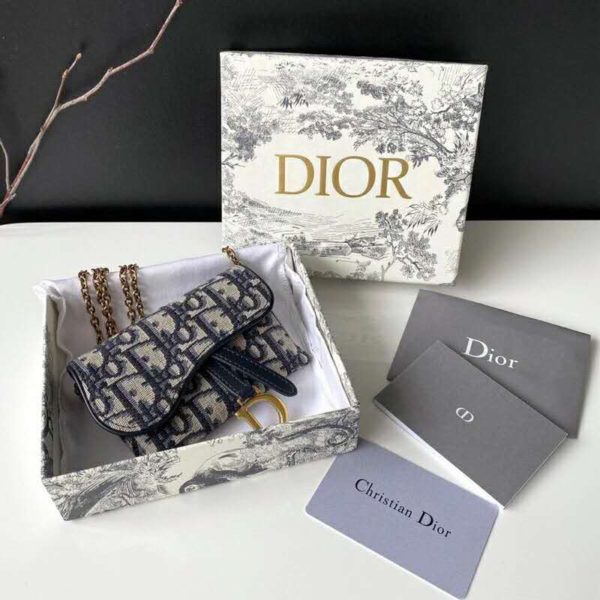 blue dior oblique jacquard price