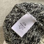 Dior Women V-Neck Sleeveless Sweater Blue Gray Cashmere Wool – Image 11