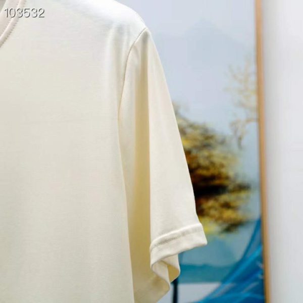 Gucci Men Disney x Gucci Oversize T-Shirt White Organic Cotton Jersey (1)