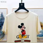 Gucci Men Disney x Gucci Oversize T-Shirt White Organic Cotton Jersey - Image 5