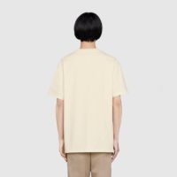 Gucci Men Disney x Gucci Oversize T-Shirt White Organic Cotton Jersey