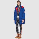 Gucci Men GG Jacquard Cotton Jacket Blue Ivory GG Jacquard Jersey - Image 9