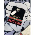 Gucci Men's Gucci Boutique Print Oversize T-Shirt Black Cotton Jersey - Image 4