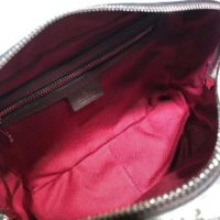 Gucci Unisex GG Shoulder Bag Leather Details GG Supreme Canvas