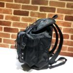 Gucci Unisex Gucci Off The Grid Backpack Black GG Nylon – Image 3