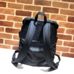 Gucci Unisex Gucci Off The Grid Backpack Black GG Nylon – Image 4