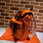 Gucci Unisex Gucci Off The Grid Backpack Orange GG Nylon - immagine 3