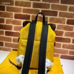 Gucci Unisex Gucci Off The Grid Backpack Yellow GG Nylon - Bild 5