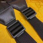 Gucci Unisex Gucci Off The Grid Backpack Yellow GG Nylon - Bild 7