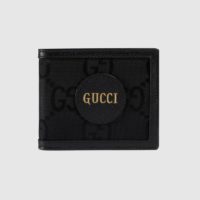 Gucci Unisex Gucci Off The Grid Billfold Wallet GG Nylon-Yellow