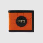Gucci Unisex Gucci Off The Grid Billfold Wallet GG Nylon-Orange