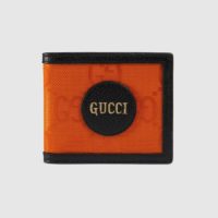 Gucci Unisex Gucci Off The Grid Billfold Wallet GG Nylon-Yellow