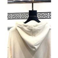 Gucci Women Disney x Gucci Hooded Sweatshirt White Felted Organic Cotton Jersey