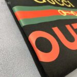 Gucci Women Gucci Boutique Print Oversize T-Shirt Black Cotton Jersey - Image 7