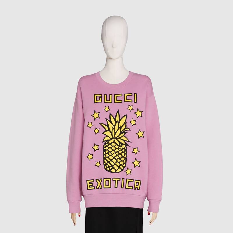 Gucci Pineapple Print Hoodie