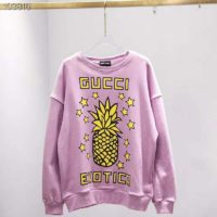 Gucci Women Gucci Pineapple Print Sweatshirt Organic Cotton JerseyGucci Exotica