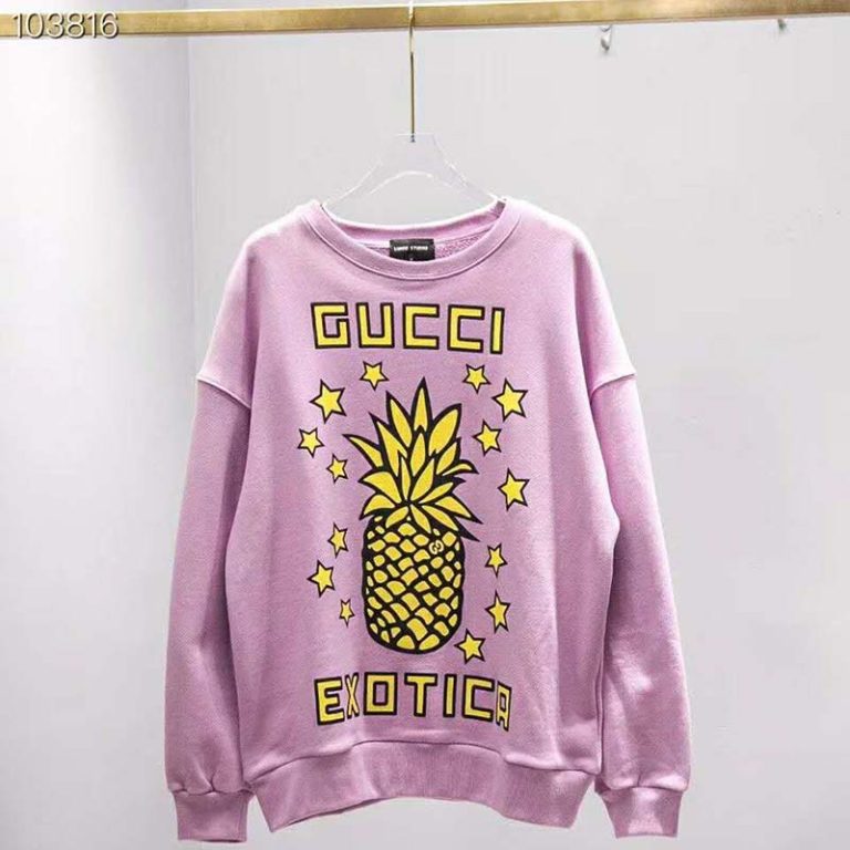 gucci pineapple sweater