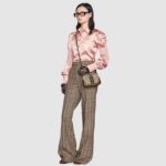 Gucci Women Jackie 1961 Mini Hobo Bag Beige/Ebony GG Supreme Canvas – Bild 11