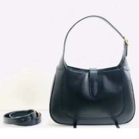 Gucci Women Jackie 1961 Small Hobo bag in Black Leather