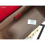 Gucci Women Padlock Small Bamboo Shoulder Bag GG Apple Print - Bild 9