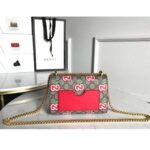 Gucci Women Padlock Small Shoulder Bag GG Apple Print GG Supreme Canvas – Image 7