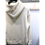 Gucci Women Sexiness Print Sweatshirt Washed Off-White Light Felted Cotton Jersey - Image 8