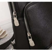 Louis Vuitton LV Men Avenue Sling Bag Taiga Leather-Black