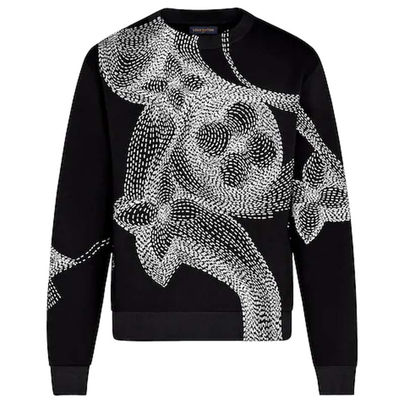 flower print sweatshirt