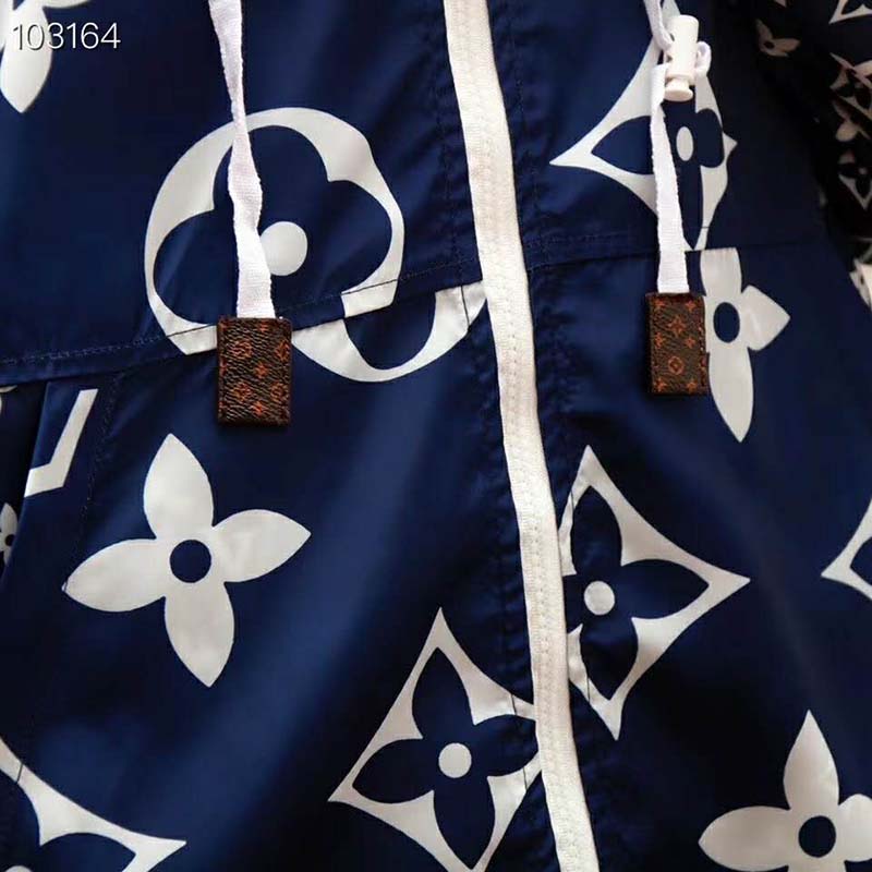 Louis Vuitton LV Men LV Escale Printed Parka Monogram Canvas