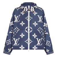 Louis Vuitton LV Men LV Escale Printed Parka Monogram Canvas Relaxed Fit