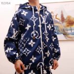 Louis Vuitton LV Men LV Escale Printed Parka Monogram Canvas Relaxed Fit - Image 2