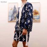 Louis Vuitton LV Men LV Escale Printed Parka Monogram Canvas Relaxed Fit - Image 5