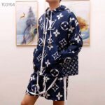 Louis Vuitton LV Men LV Escale Printed Parka Monogram Canvas Relaxed Fit - Image 7