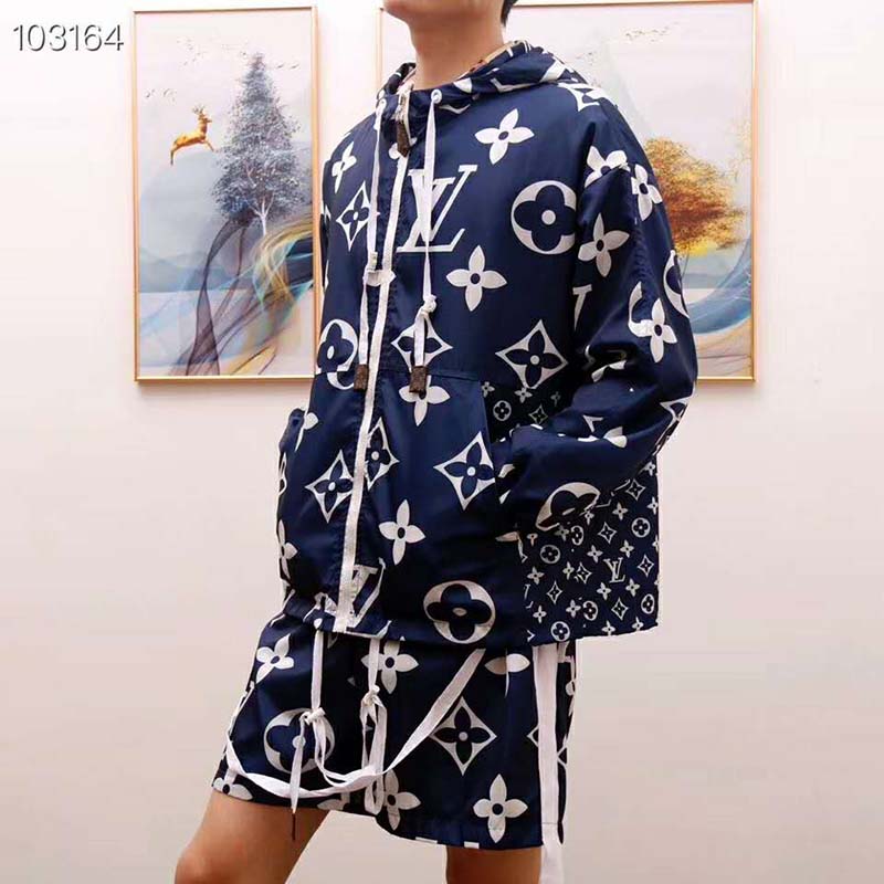 Louis Vuitton LV Men LV Escale Printed Parka Monogram Canvas