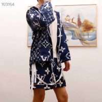 Louis Vuitton LV Men LV Escale Printed Parka Monogram Canvas Relaxed Fit