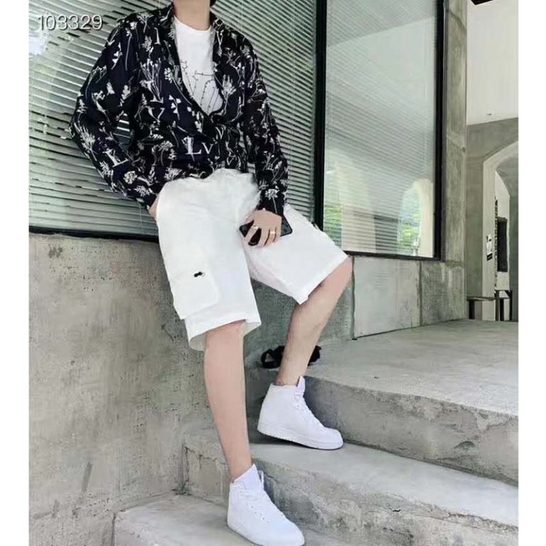 mens louis vuitton silk shirt