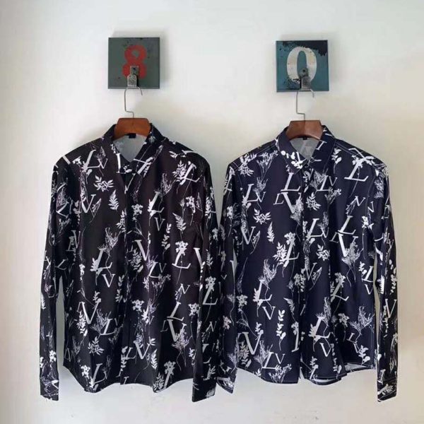 mens louis vuitton silk shirt