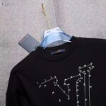 Louis Vuitton LV Men LV Stitch Print Embroidered Sweatshirt Regular Fit – Image 8