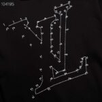 Louis Vuitton LV Men LV Stitch Print Embroidered Sweatshirt Regular Fit – Image 7