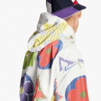 Louis Vuitton LV Men Muticolor Monogram Windbreaker Polyester White Regular Fit