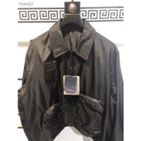 Louis Vuitton LV Men Nylon Utility Jacket Regular Fit Technical Canvas