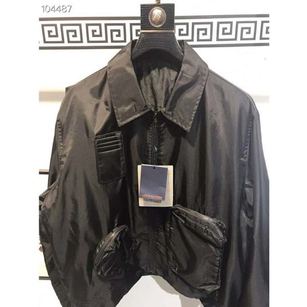 Louis Vuitton LV Men Nylon Utility Jacket Regular Fit Technical Canvas (9)