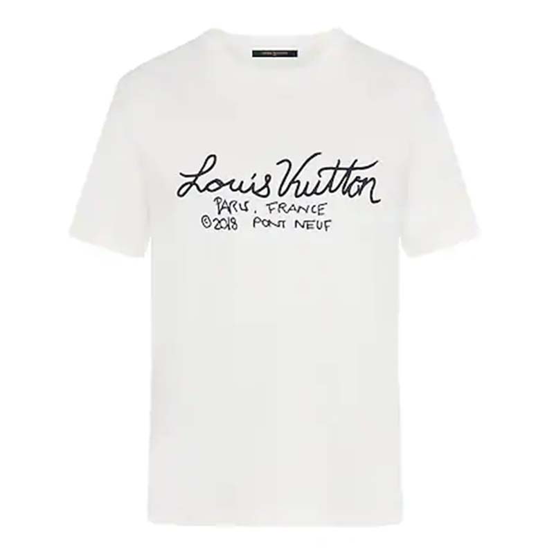 Louis Vuitton Pont Neuf Logo Shirt - Vintage & Classic Tee