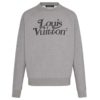 Louis Vuitton LV Women Multicolor Monogram Crewneck Flowers Sweater 100%  Wool - LULUX